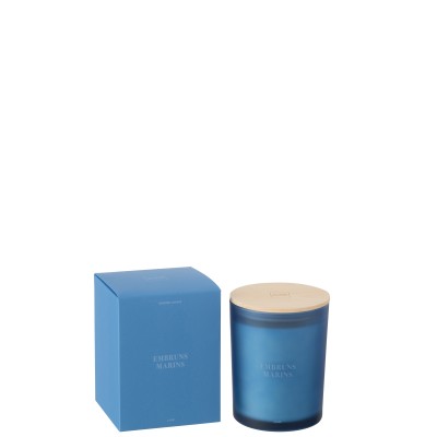 Bougie parfumée Accords Essentiels Embruns Marins-52H