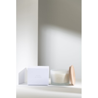 Bougie parfumée Accords Essentiels Fleur Blanche-28H