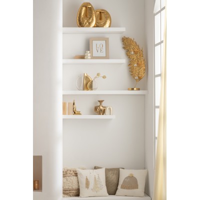 Serre-livres Mains Poly Or