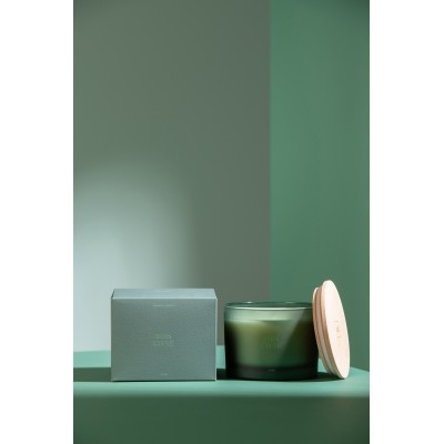Bougie parfumée Accords Essentiels Bois Givré - 28H