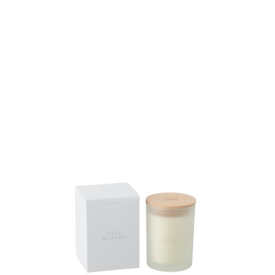 Bougie parfumée Accords Essentiels Fleur Blanche-38H