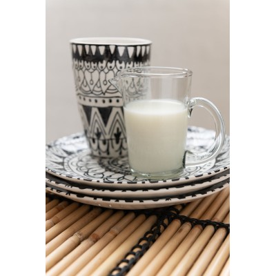 Carafe Ella en verre transparent - small
