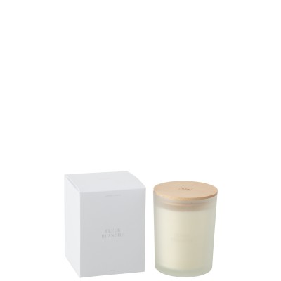 Bougie parfumée Accords Essentiels Fleur Blanche-52H