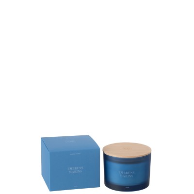 Bougie parfumée Accords Essentiels Embruns Marins-28H