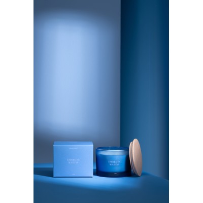 Bougie parfumée Accords Essentiels Embruns Marins-28H